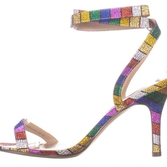 Nina Women’s Vanna Glitter Open Toe Sandals size 9M - Picture 2 of 6